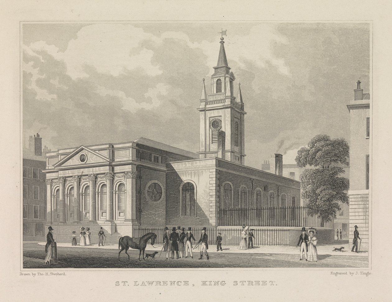 St. Laurence, King Street von James Tingle