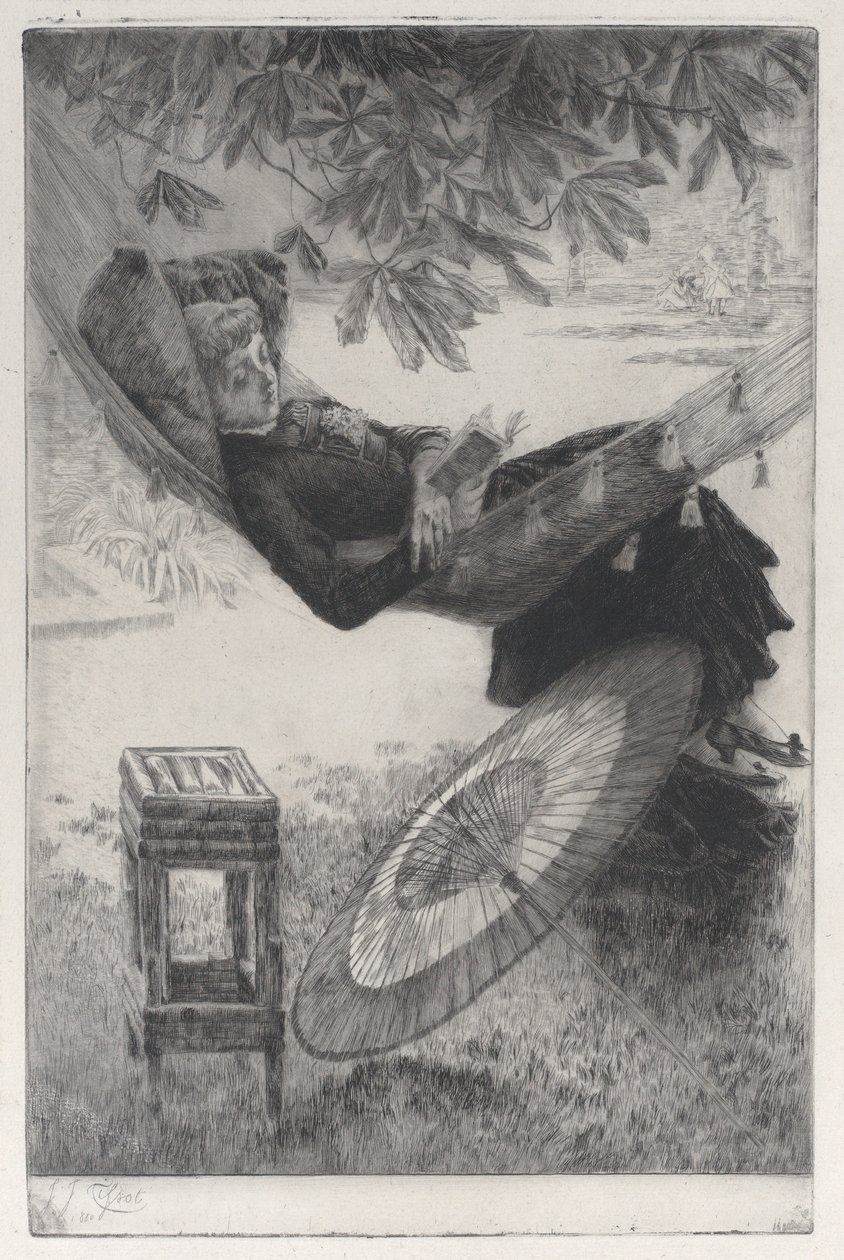 Die Hängematte, 1880 von James Tissot
