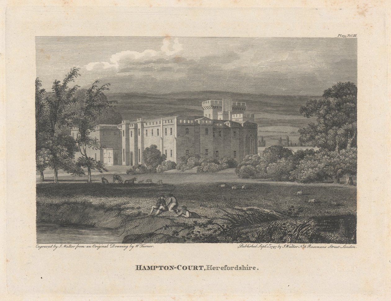 Hampton Court, Herefordshire von James Walker