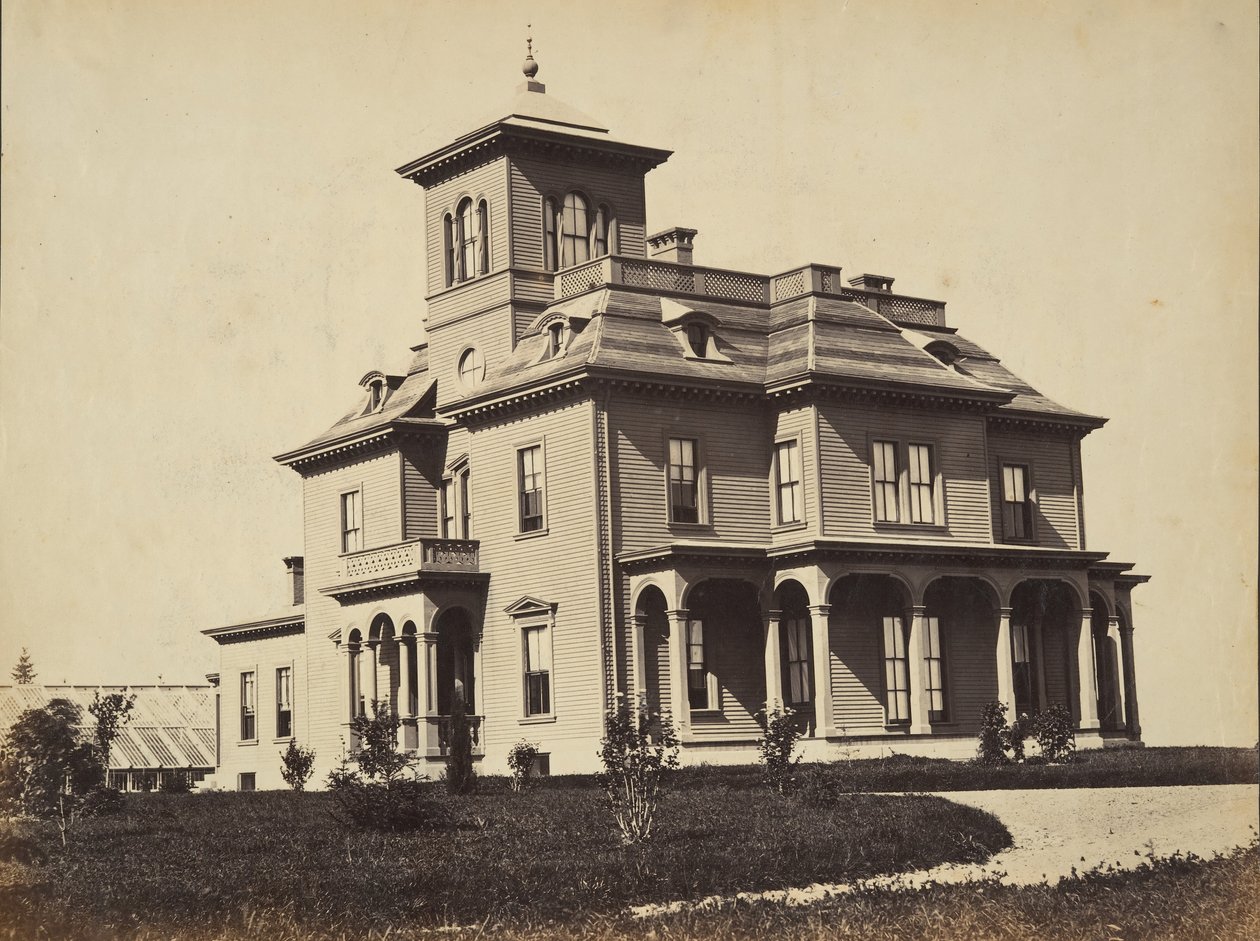 Viktorianisches Haus, ca. 1860 von James Wallace Black