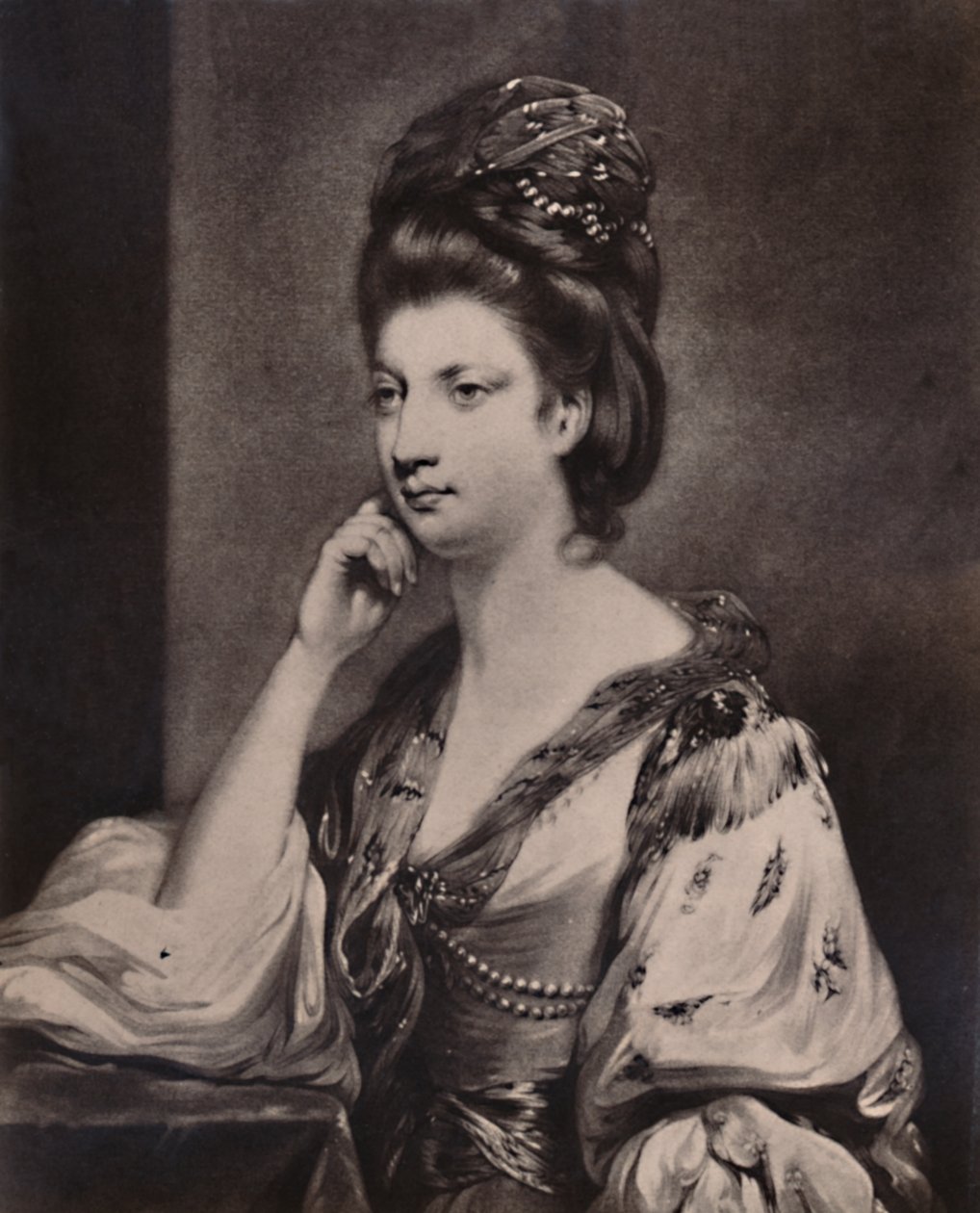 Miss Julia Bosvile, später Viscountess Dudley, 1775 von James Dawson Watson