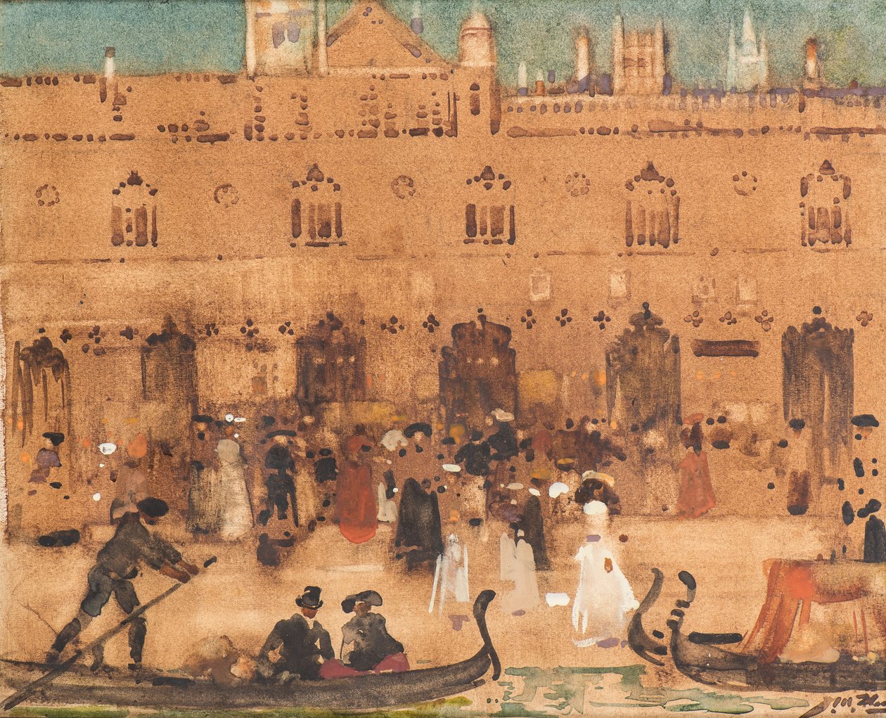 Venezianische Szene von James Watterston Herald