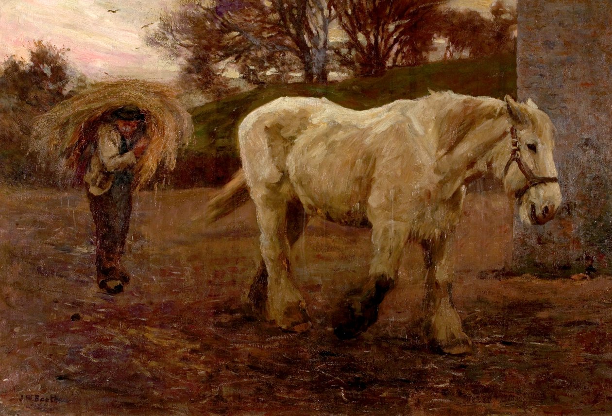 Ende des Tages, um 1904 von James William Booth