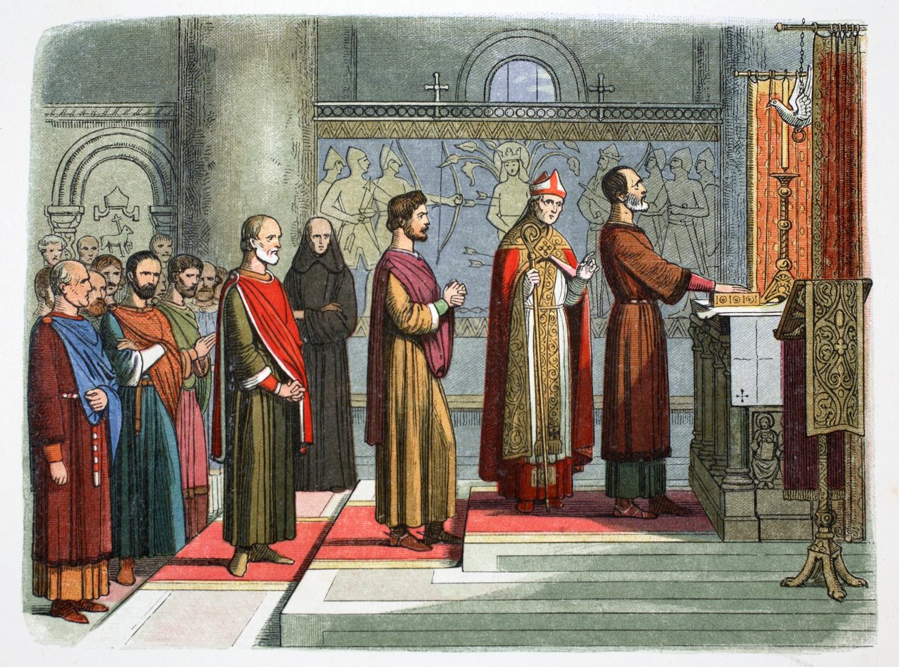 Die Barone schwören, ihre Freiheiten zu erreichen, 1214 1864 von James William Edmund Doyle