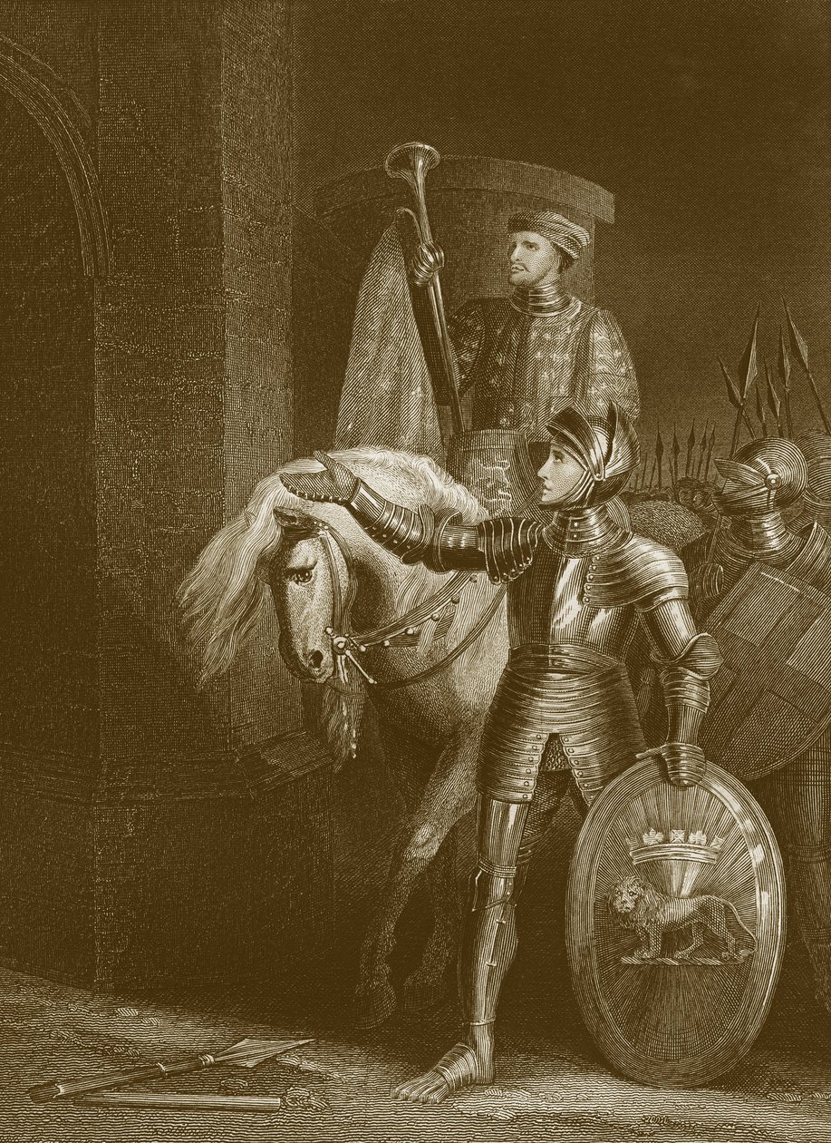 Die Belagerung von Harfleur von James after Northcote