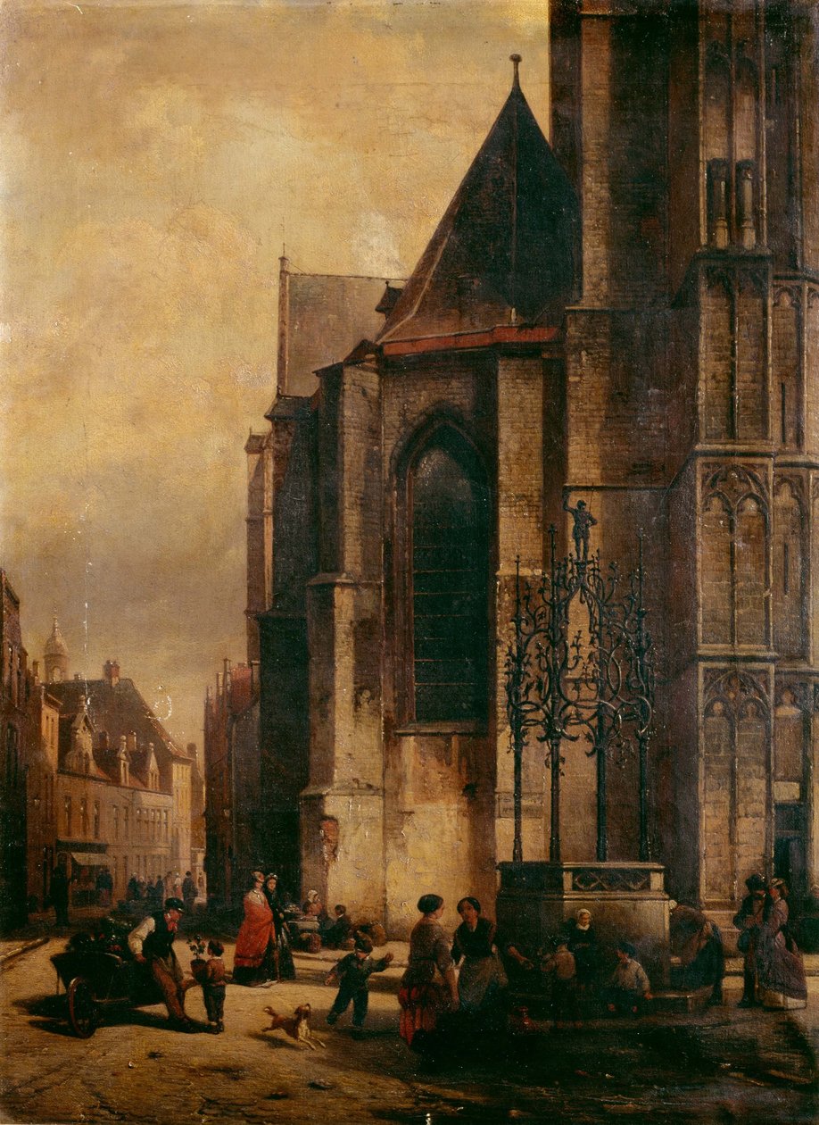 Der Metsys-Brunnen in Antwerpen von Jan Michiel Ruyten