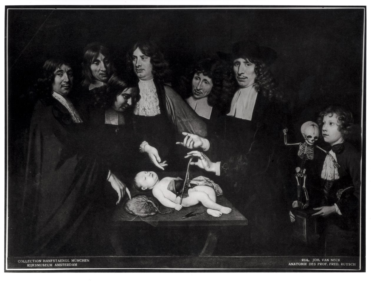 Die Anatomie-Lektion des Professors Frederik Ruysch (1638-1731) ca. 1683 von Jan van Neck