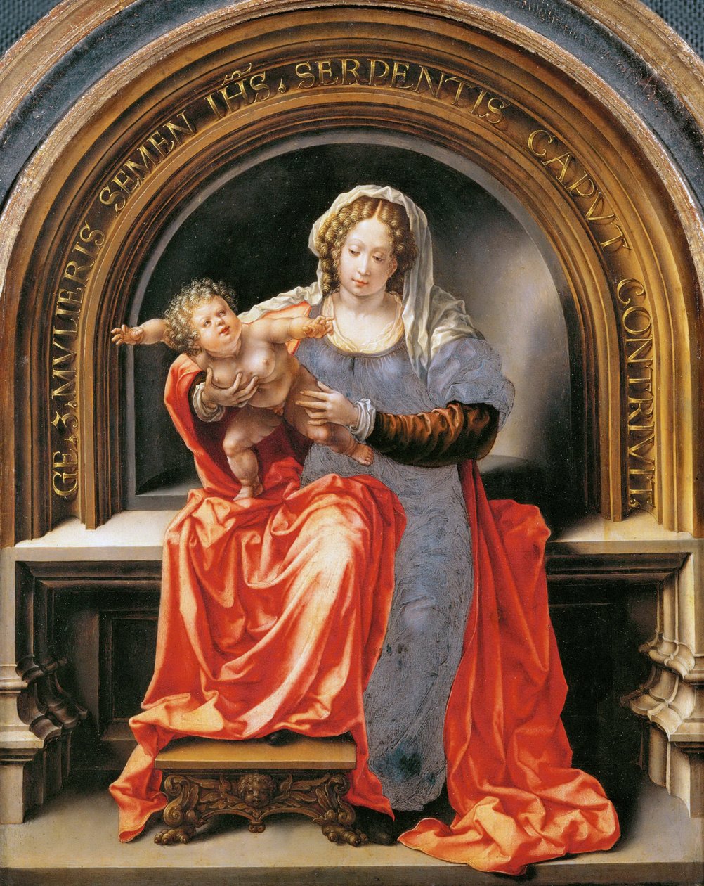 Jungfrau und Kind von Jan (c.1472 c.1533) Gossaert