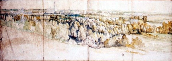 Blick auf Arnheim von Osten von Jan (circle of) Siberechts