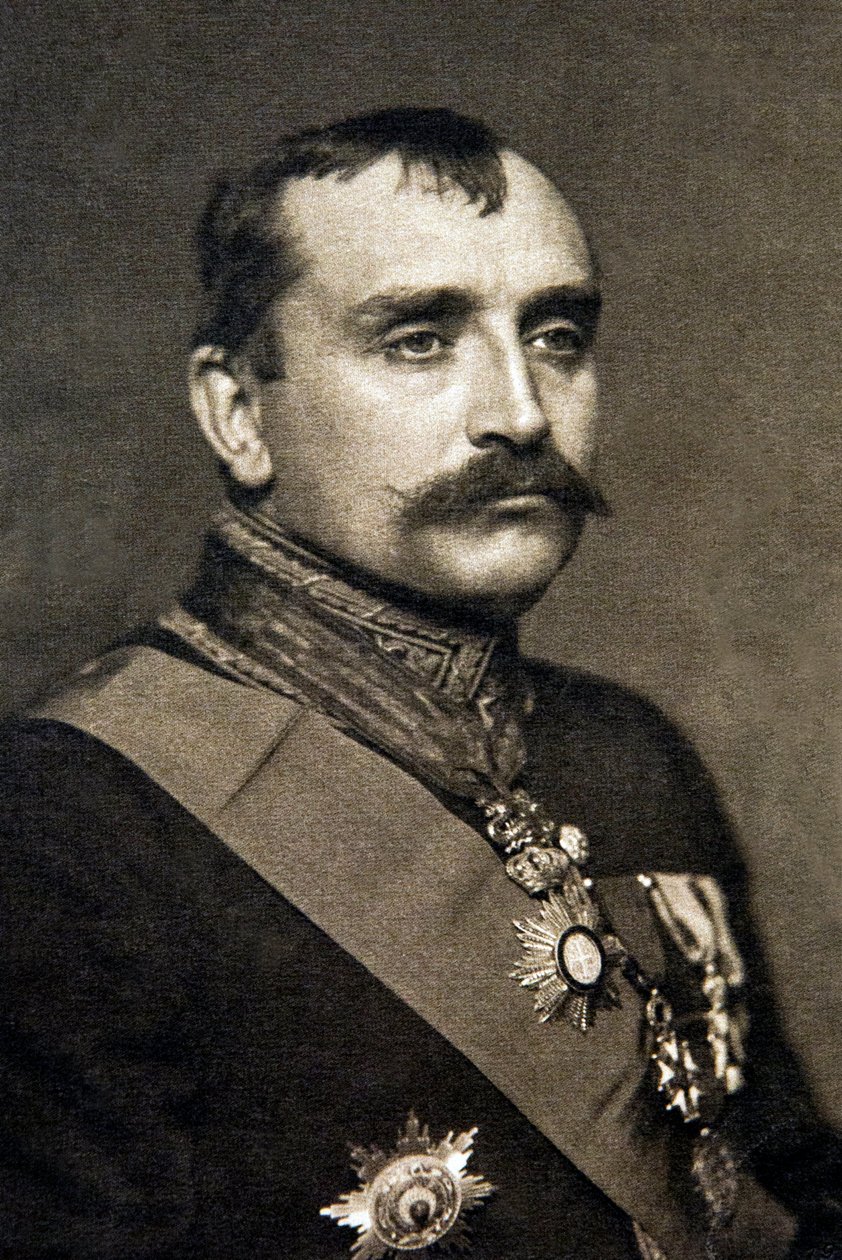 Paul Claudel im Konsul-Kostüm 1910 - Fotografie von Jan Nepomuk Langhans von Jan (studio of) Langhans