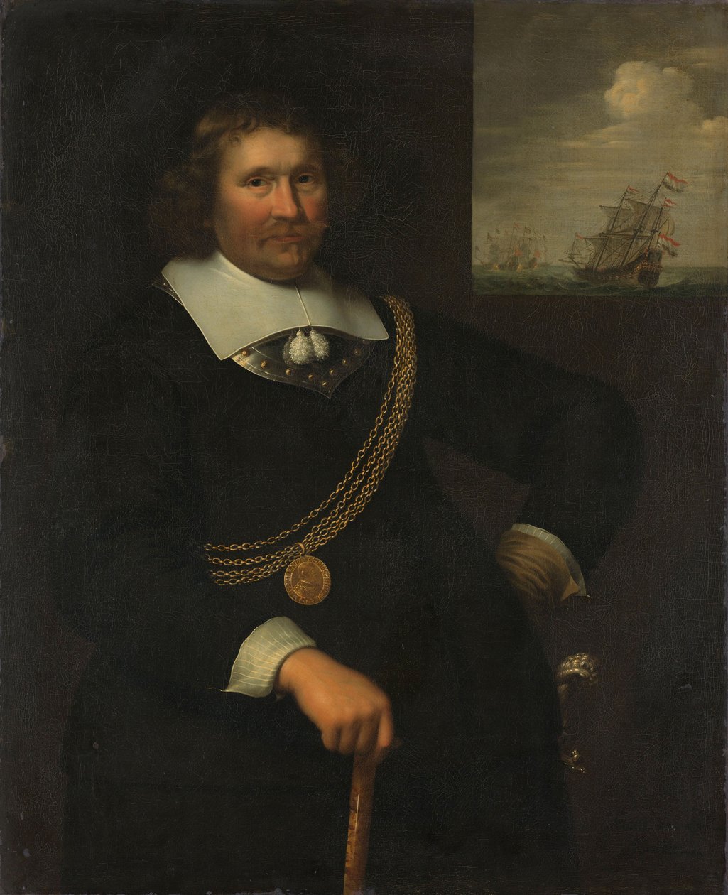 Porträt von Jan Cornelisz Meppel von Jan Albertsz Rotius