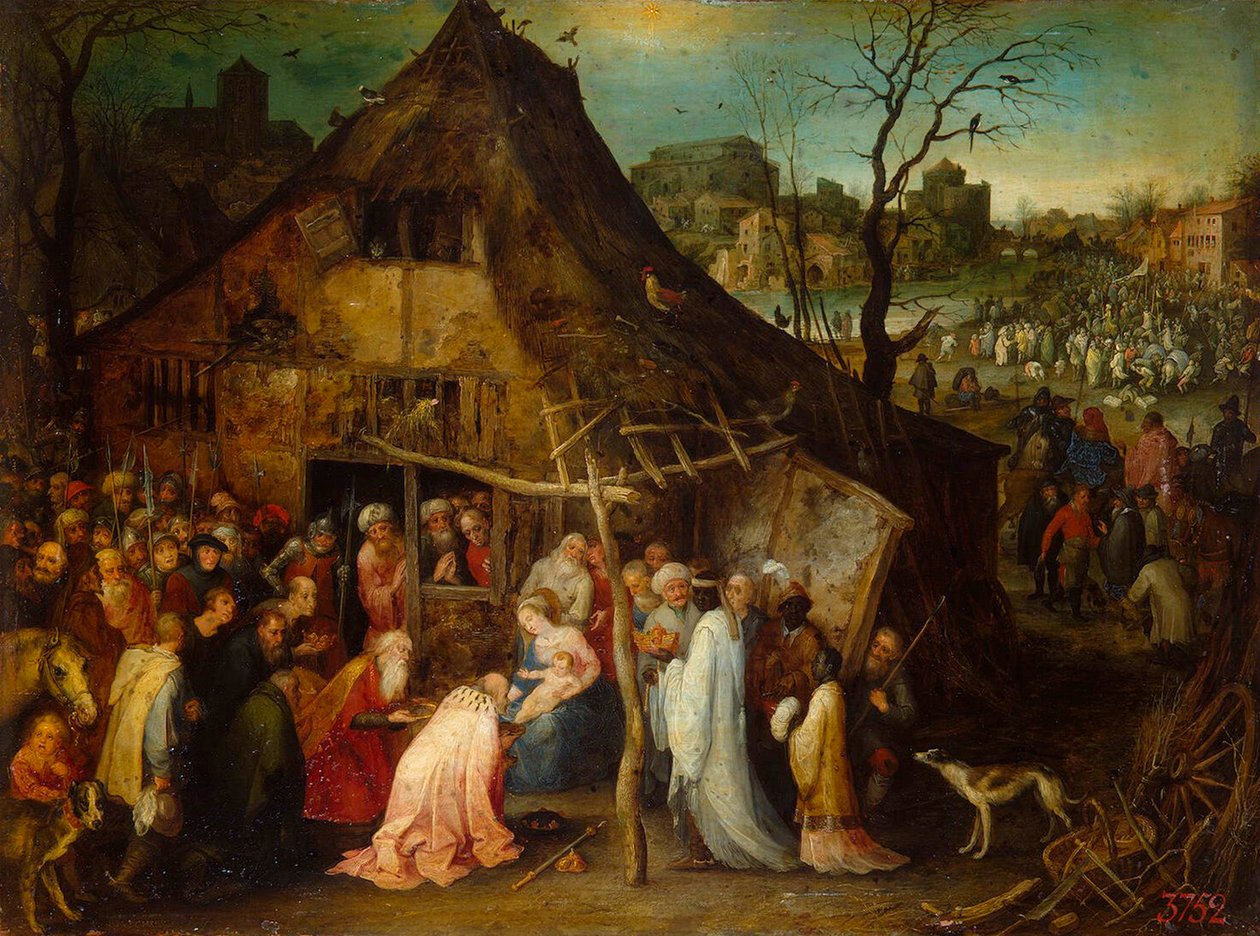 Anbetung der Könige, ca. 1600 von Jan Brueghel the Elder