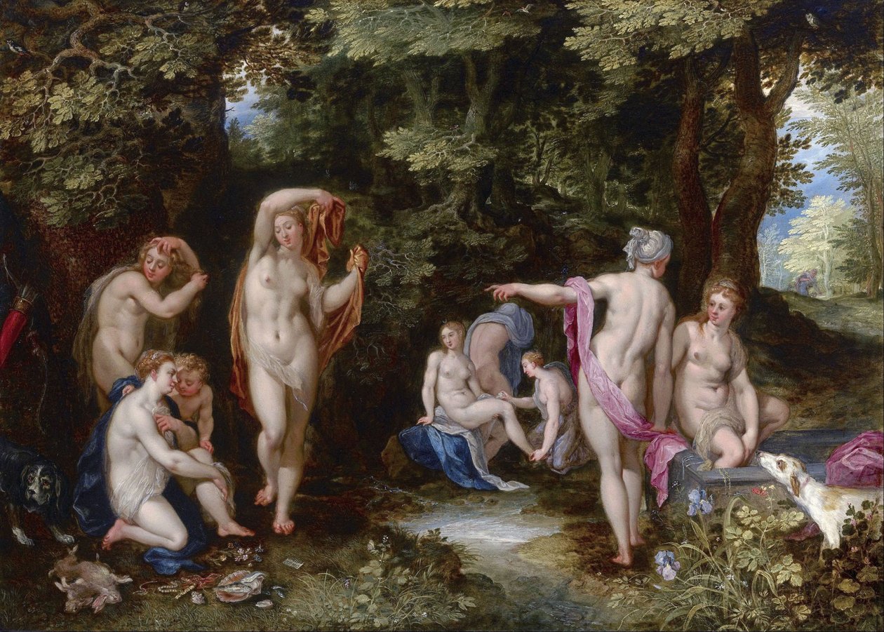 Diana und Actaeon von Jan Brueghel the Elder