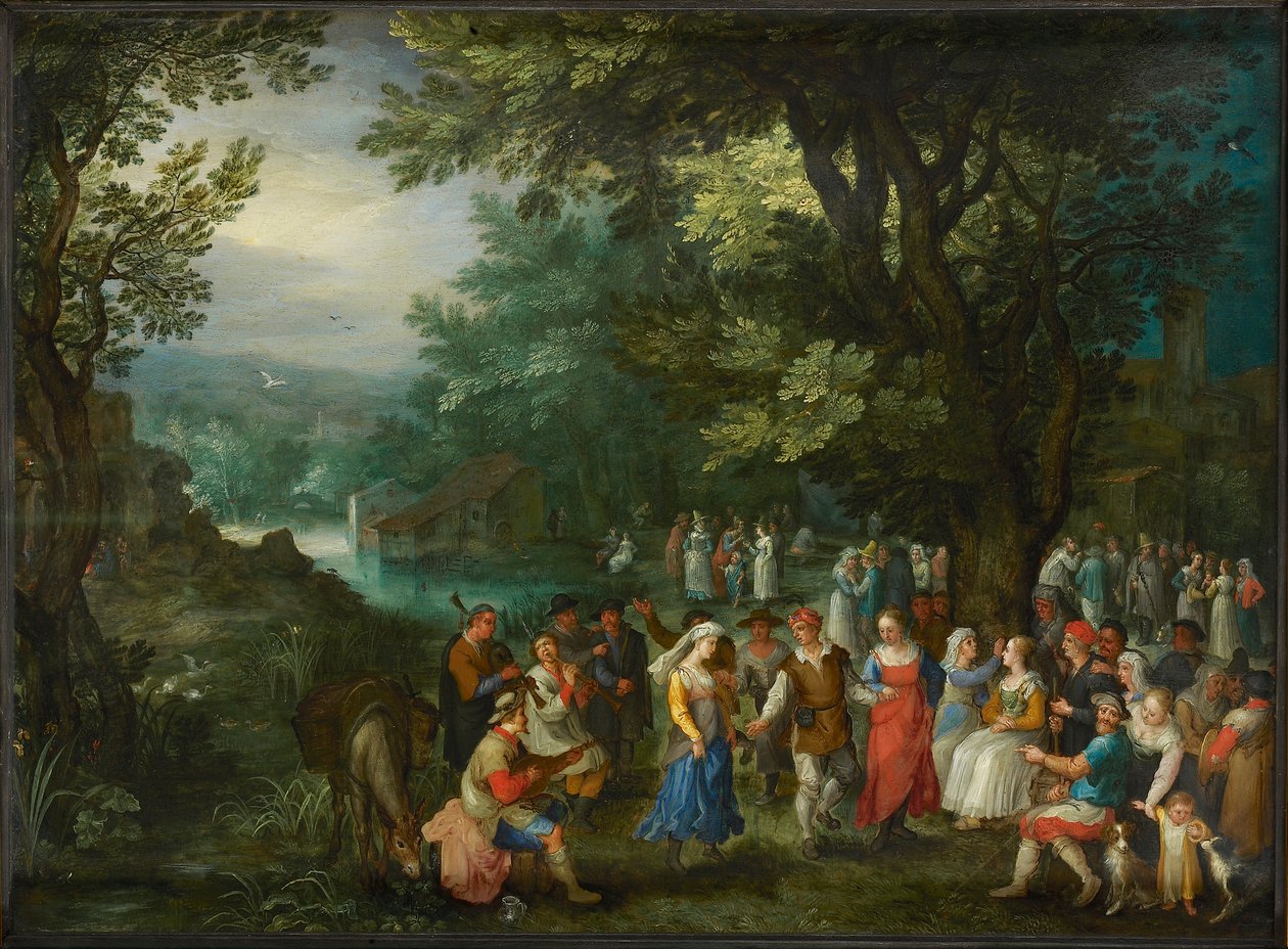 Hochzeitstanz, 1596 von Jan Brueghel the Elder