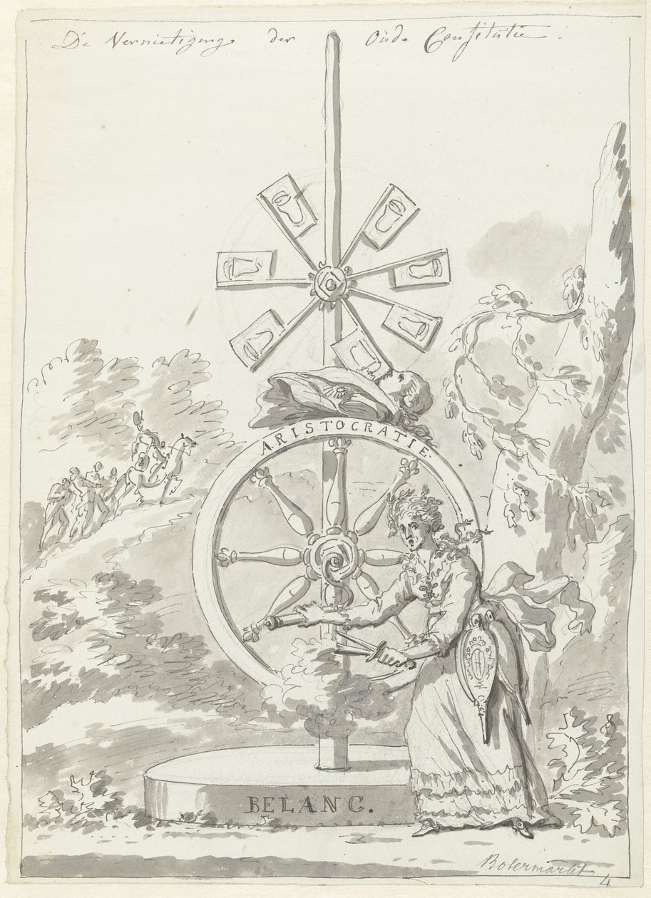 Die Zerstörung der alten Verfassung von Jan Bulthuis