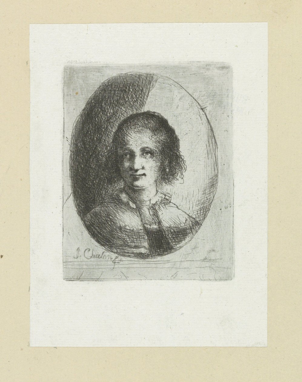 Porträt von Christina Chalon von Jan Chalon