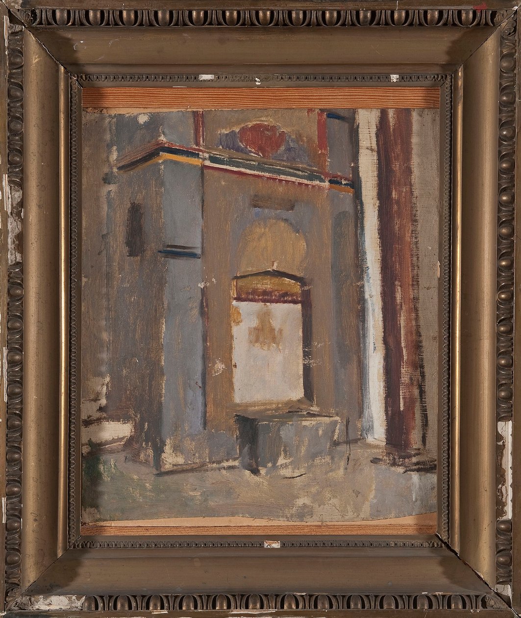 Brunnen im Palast des Khans in Bachtschyssaraj. Aus einer Reise auf die Krim von Jan Ciągliński