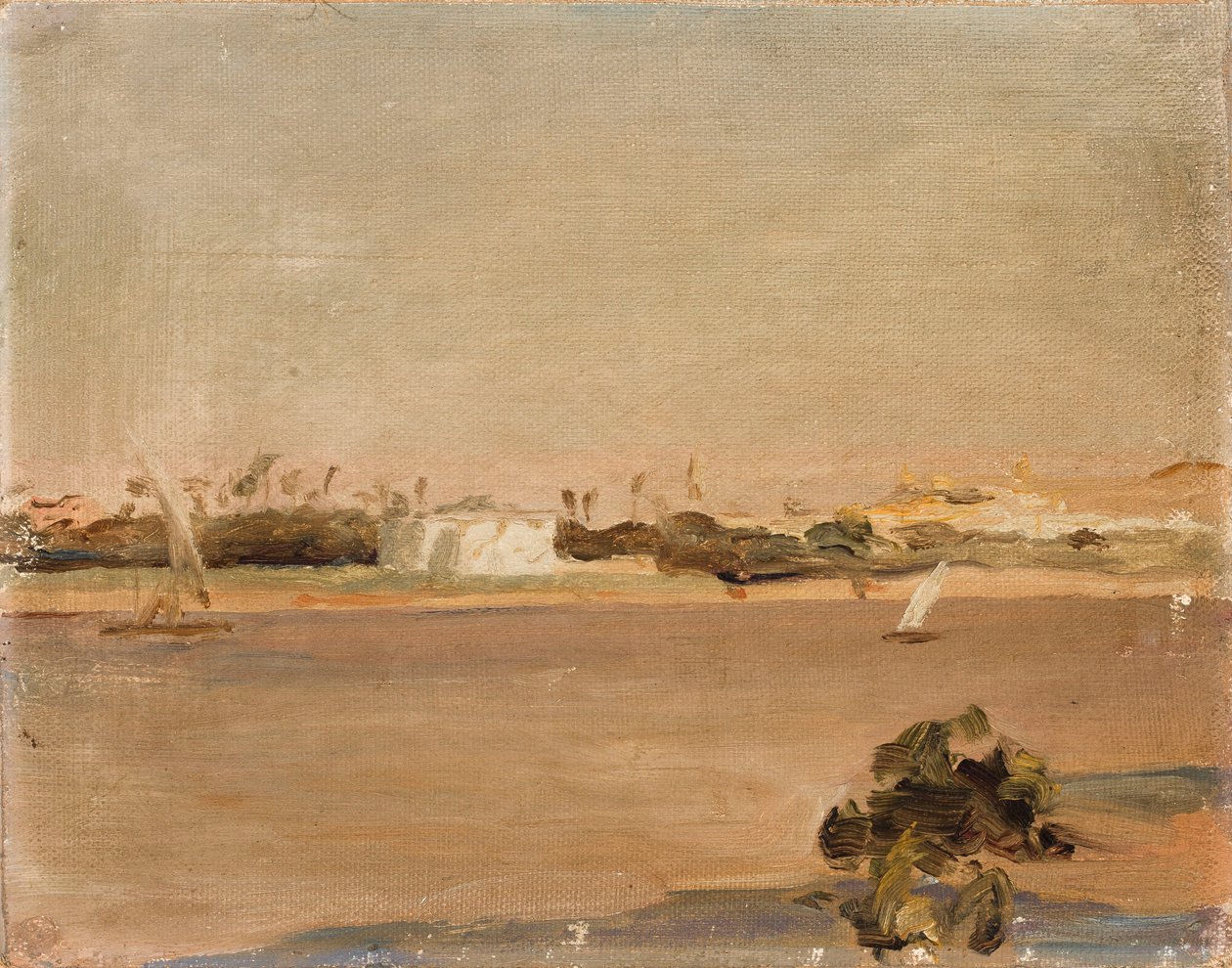 Farben Ägyptens - Nil. Aus der Reise nach Ägypten von Jan Ciągliński