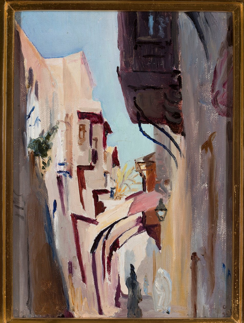 Via Dolorosa in Jerusalem. Aus der Reise nach Palästina von Jan Ciągliński