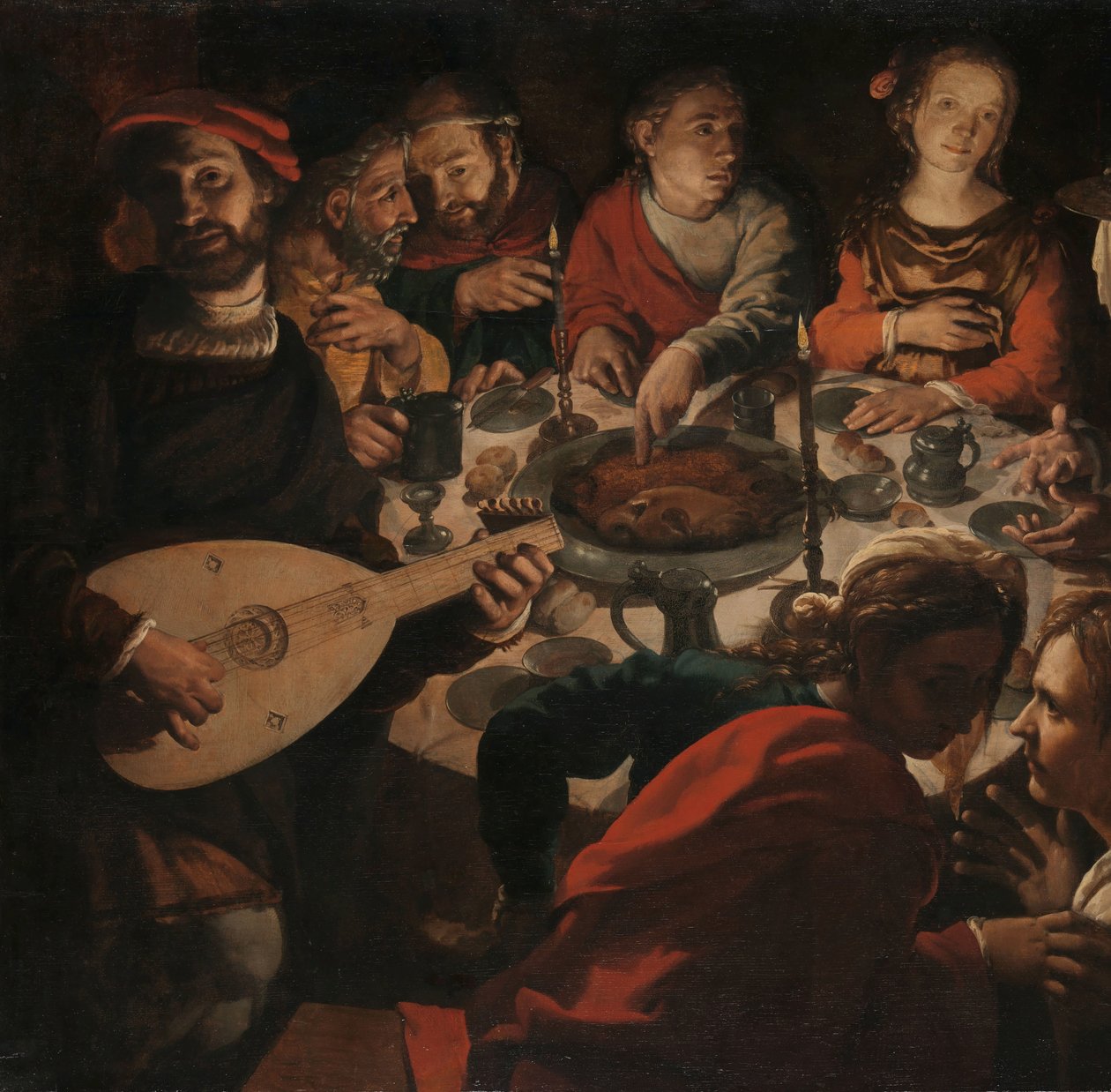 Die Hochzeit zu Kana von Jan Cornelisz Vermeyen