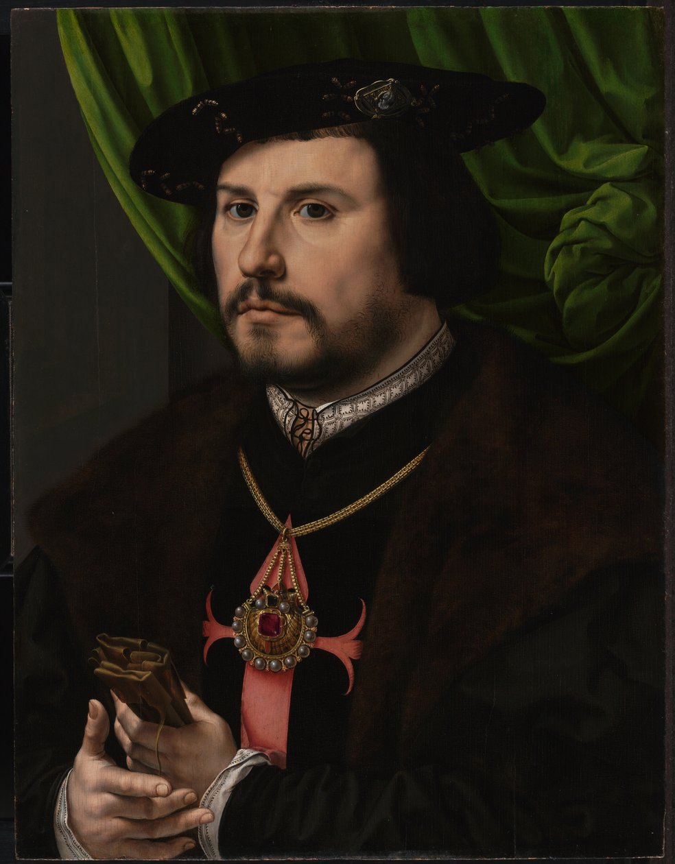 Porträt von Francisco de los Cobos y Molina, ca. 1530 von Jan Gossaert