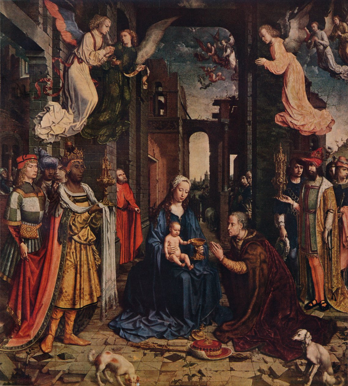 Die Anbetung der Könige, um 1510, 1938 von Jan Gossaert