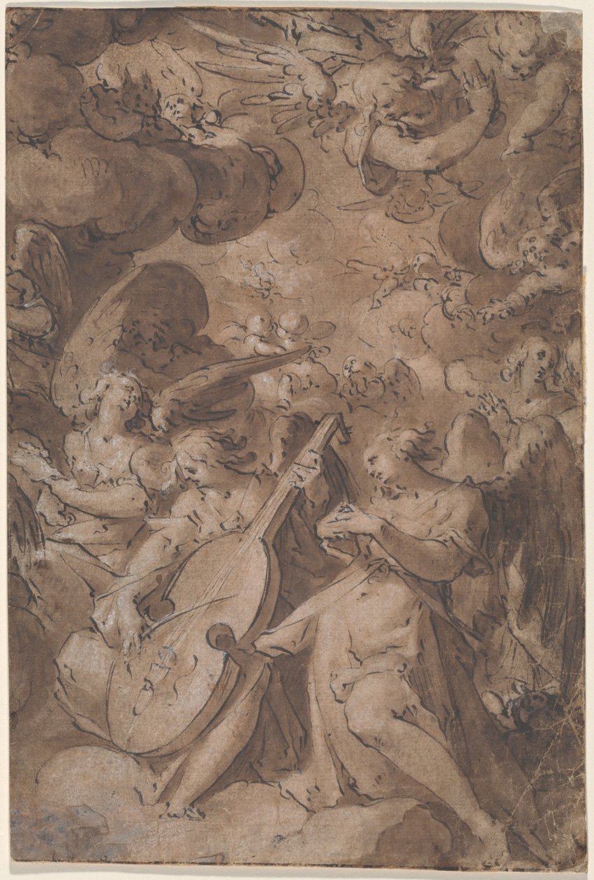Engel in Herrlichkeit von Jan Harmensz Muller