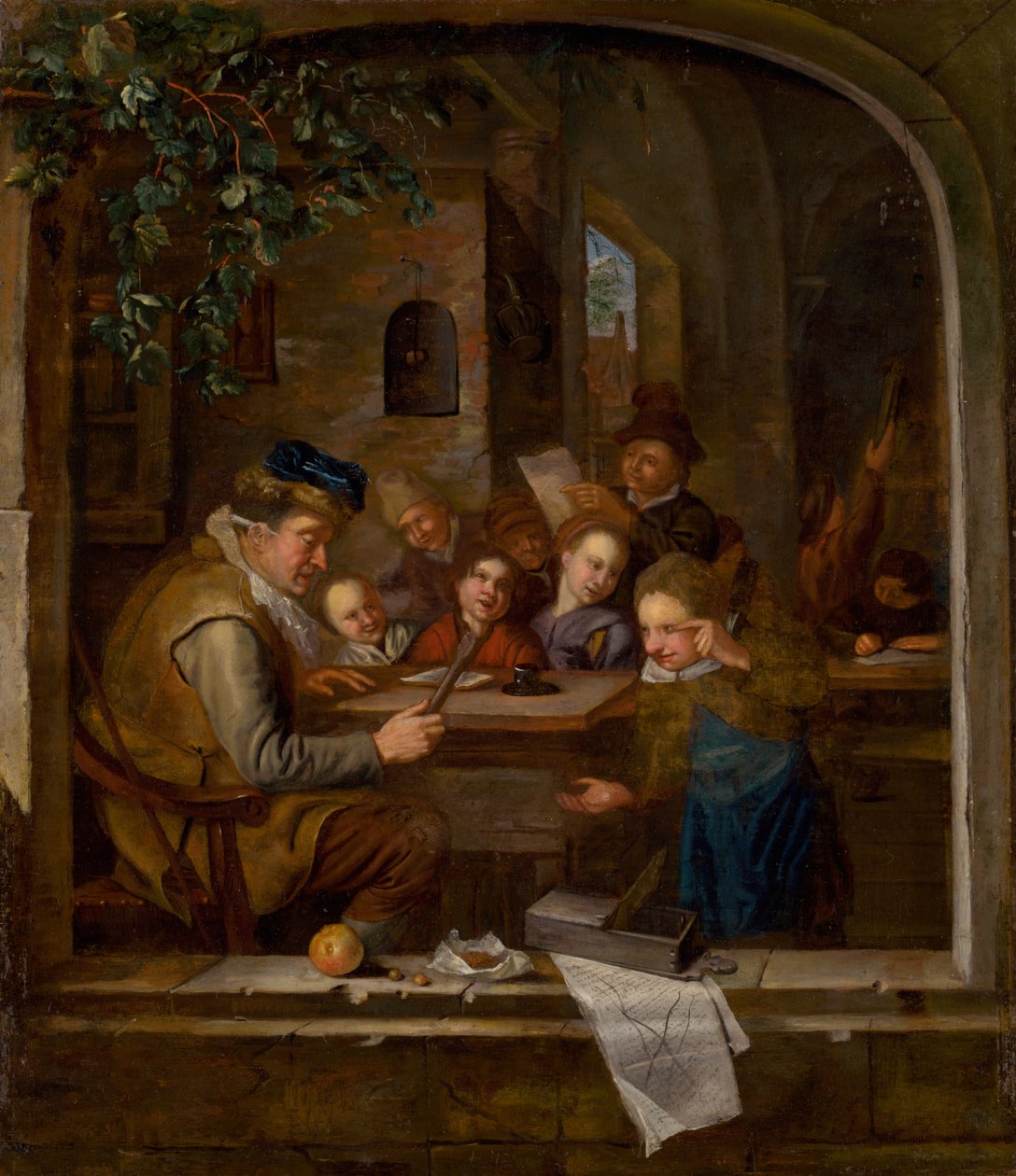 Die Schule, um 1650 von Jan Havickszoon Steen