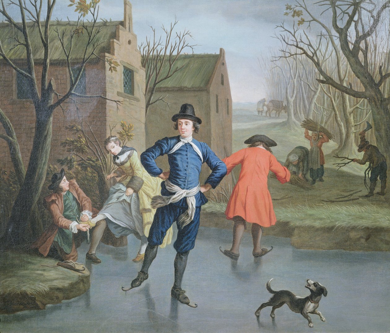 Die vier Jahreszeiten: Winter von Jan Josef the Elder Horemans
