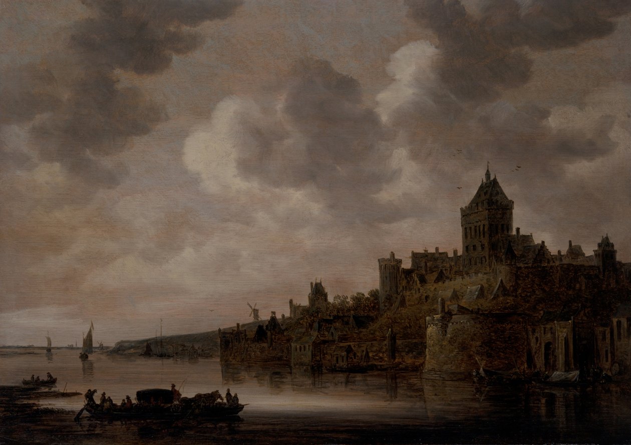 Der Valkhof in Nijmegen von Jan Josephsz van Goyen