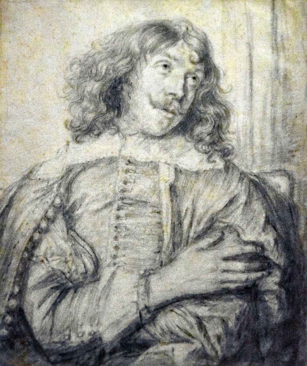 Porträt von Adriaen Brouwer von Jan Lievens
