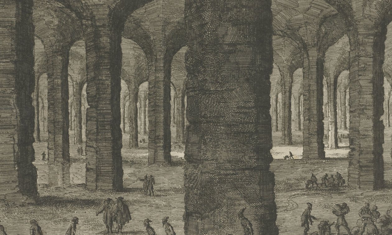 Kalksteinbrüche unter dem Sint-Pietersberg von Jan Luyken