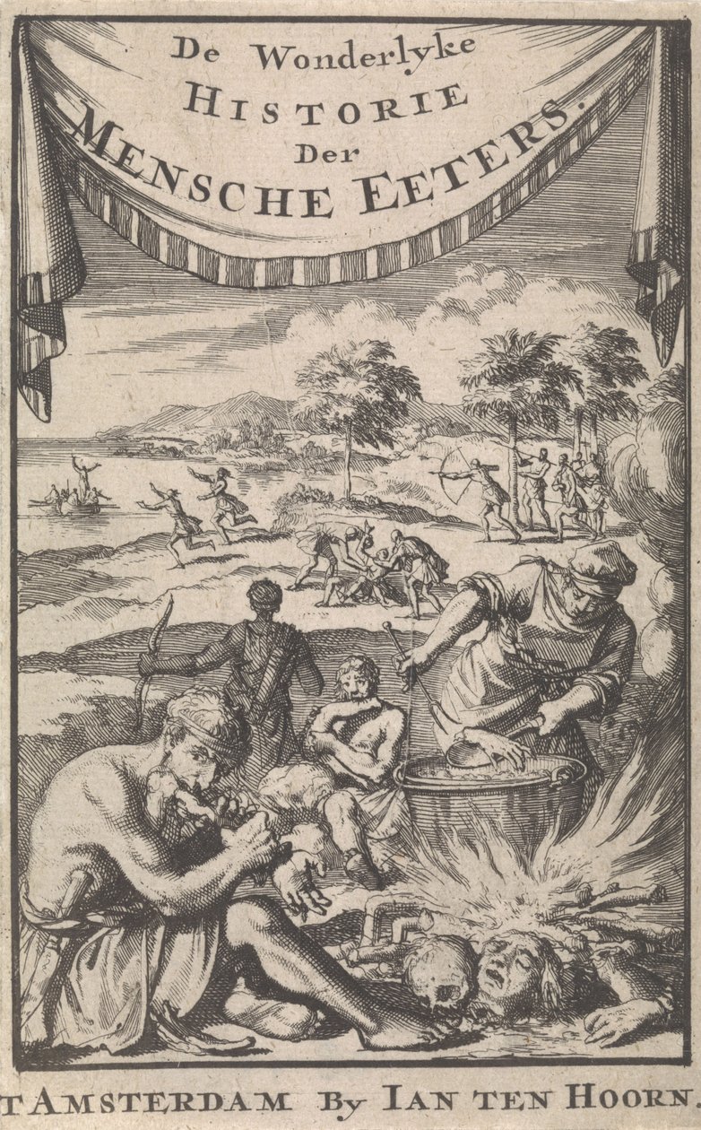 Die wunderbare Geschichte der Menschenfresser von A. Magyrus von Jan Luyken