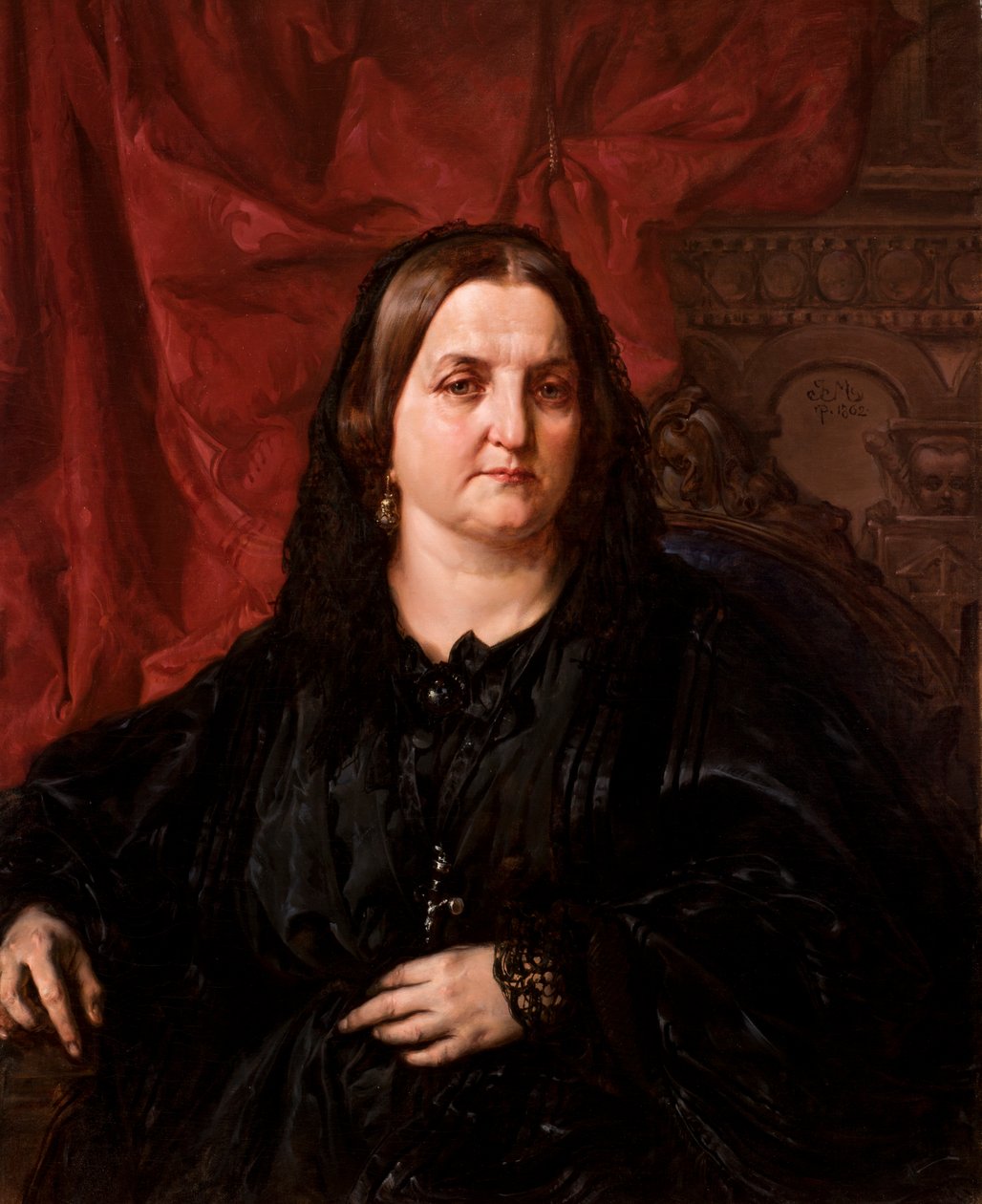 Porträt Paulina Giebułtowska von Jan Matejko