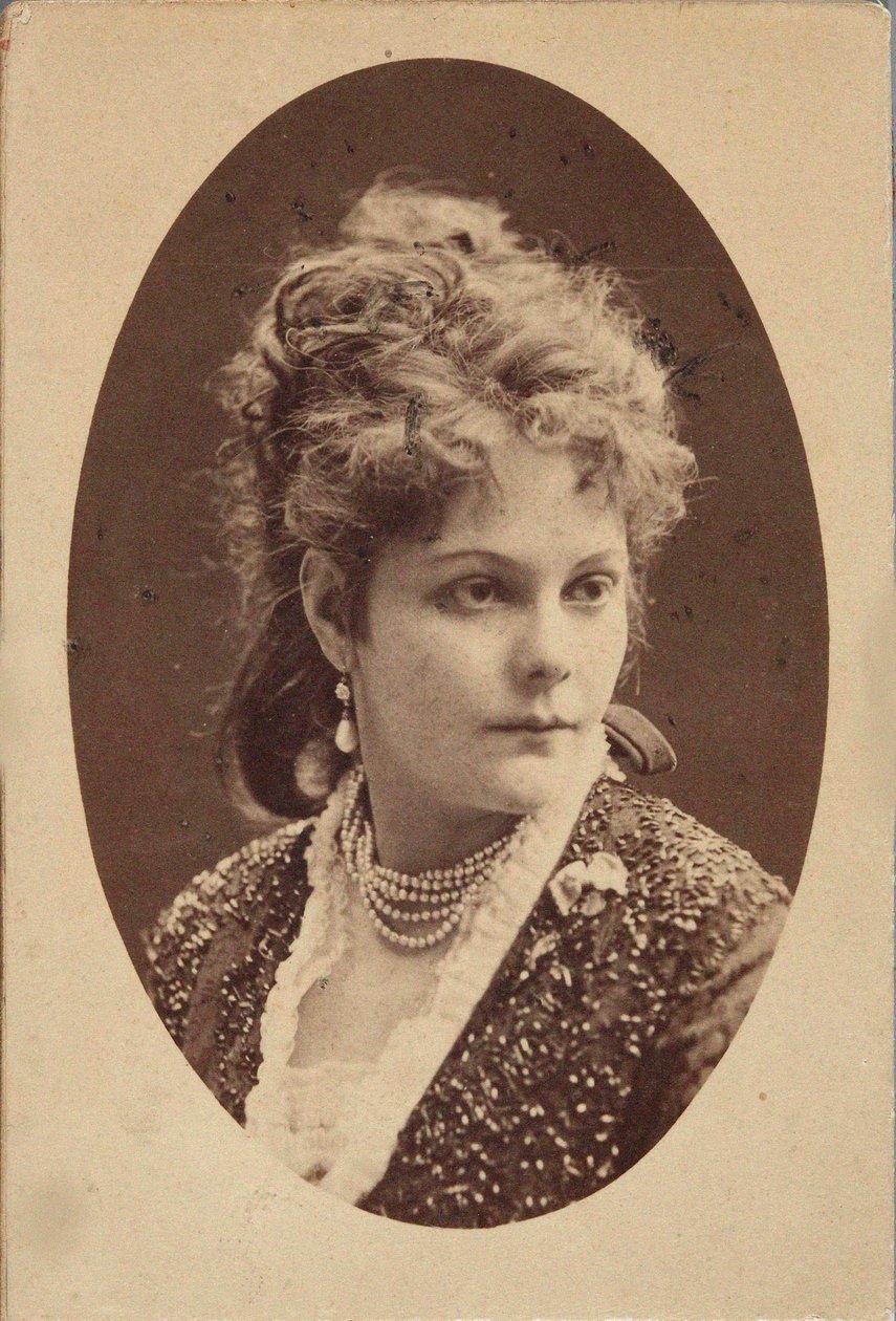 Porträt der Pianistin und Komponistin Sophie Menter 1846-1918, 1893 von Jan Mieczkowski