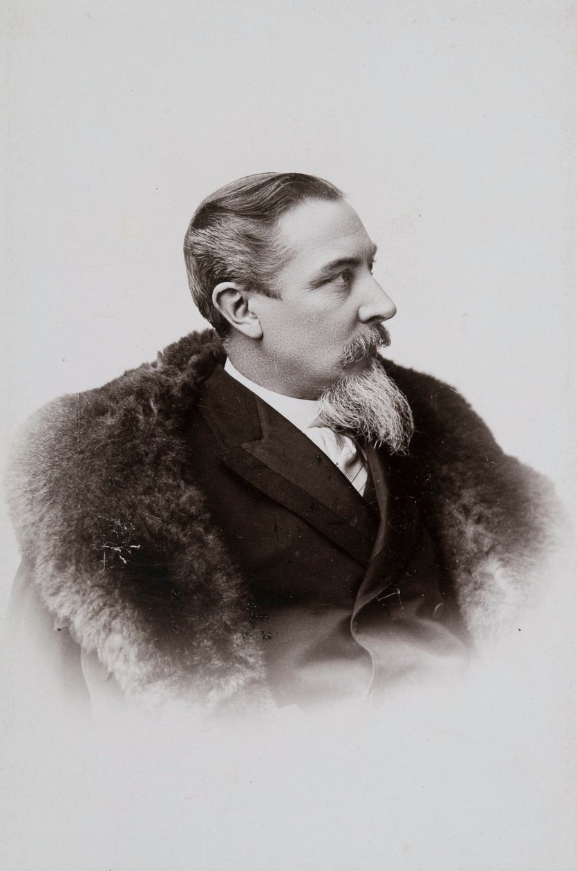 Porträt des Malers Henryk Siemiradzki 1843-1902, 1893 von Jan Mieczkowski