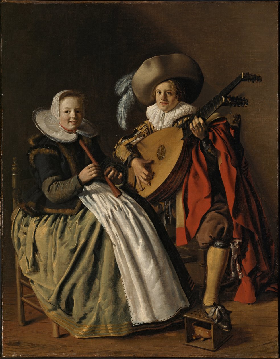 Das Duett, um 1629 von Jan Miense Molenaer