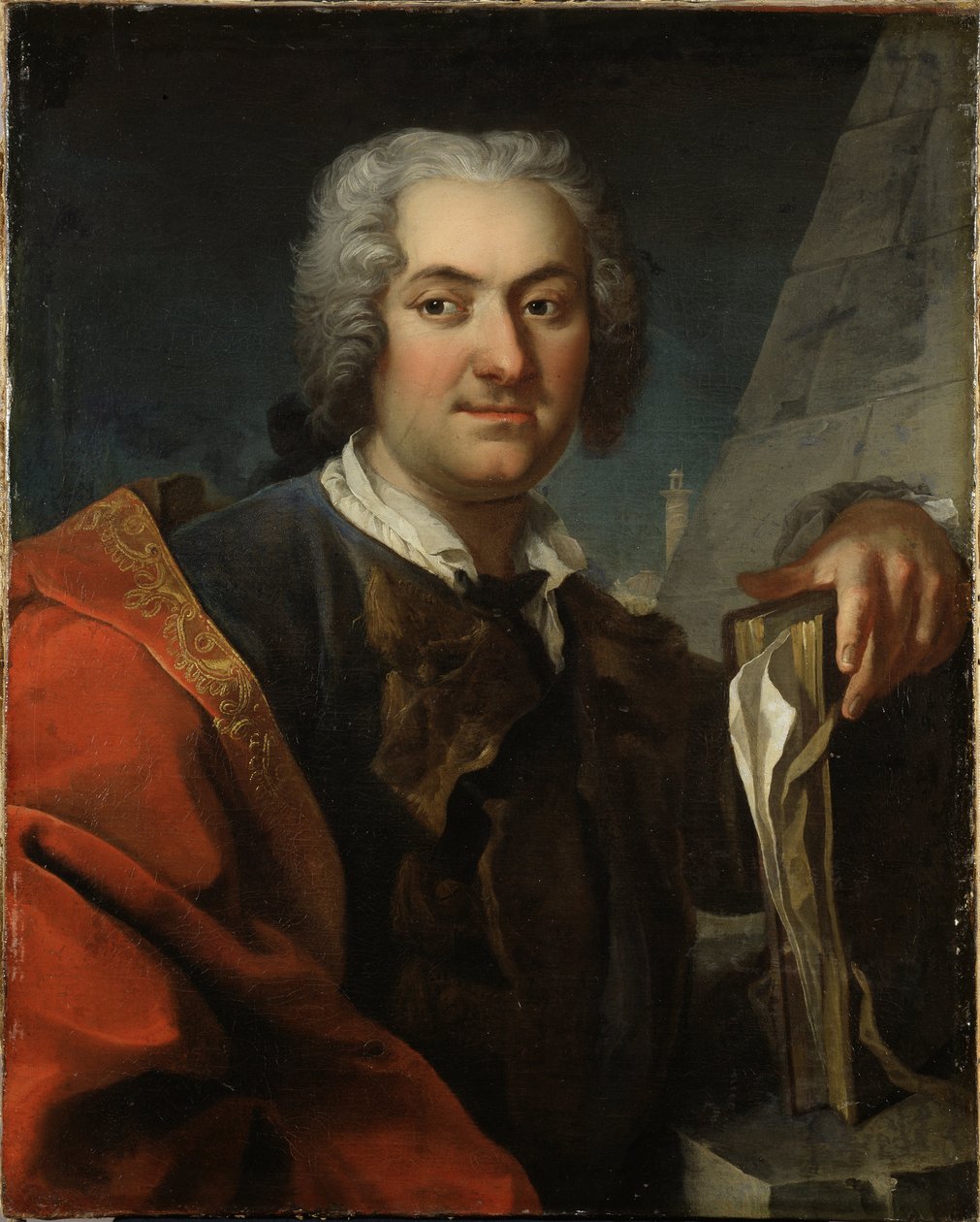 Baron Carl Harleman, schwedischer Architekt von Jan Mytens or Mijtens