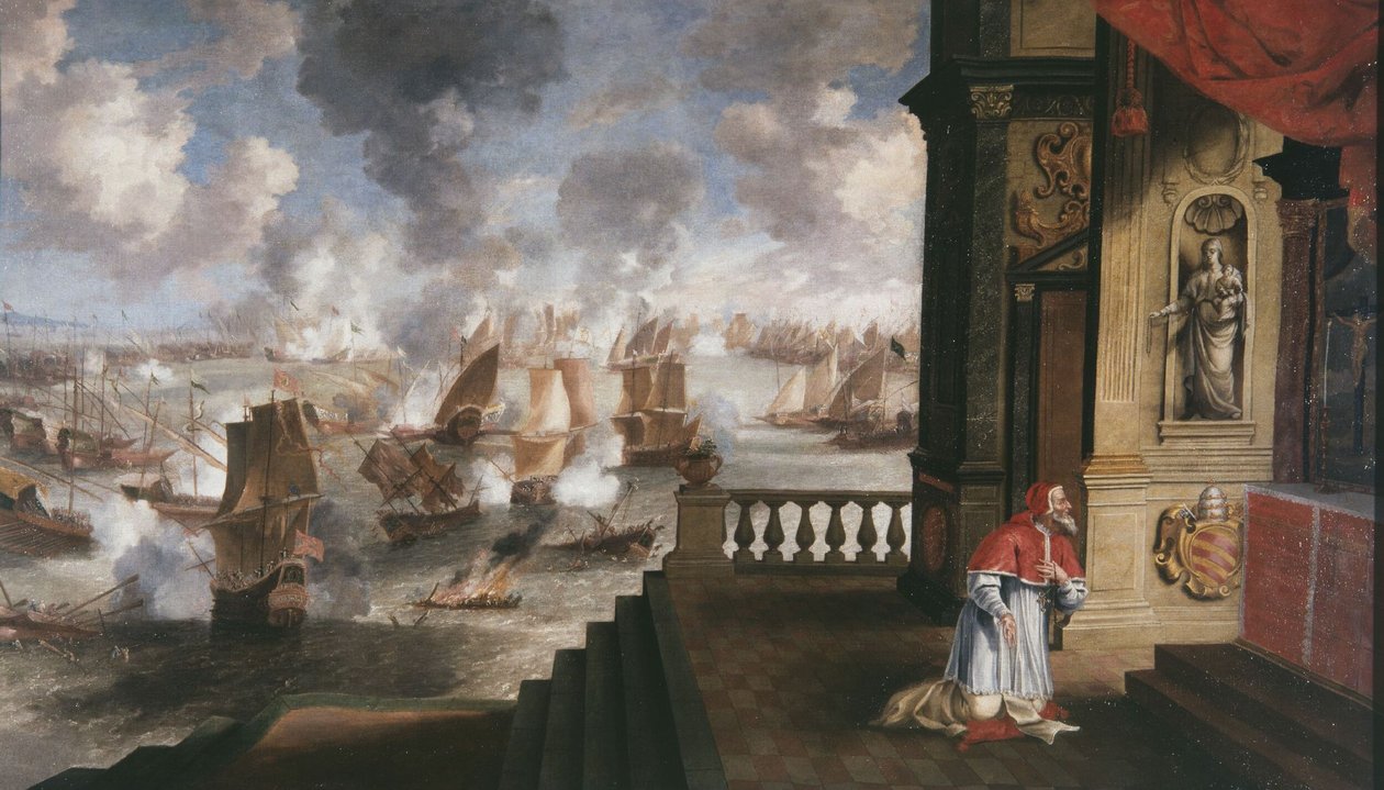 Die Schlacht von Lepanto 1571 von Jan Peeters the Elder
