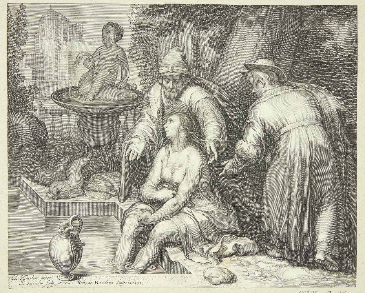 Susanna und die Ältesten von Jan Saenredam