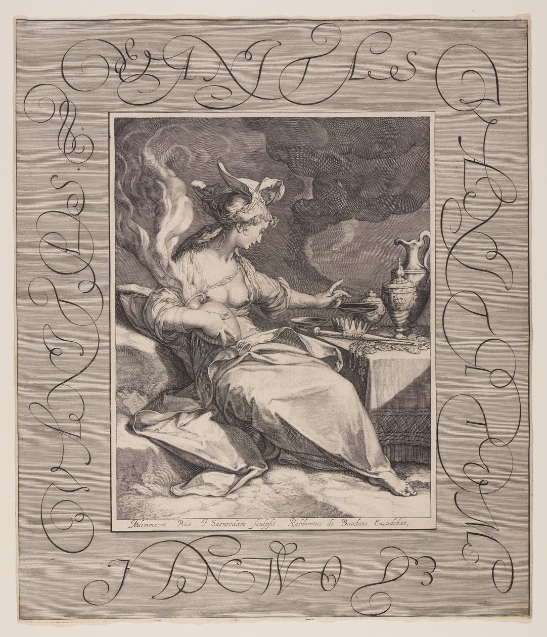 Vanitas Vanitatum et Omnia Vanitas von Jan Saenredam