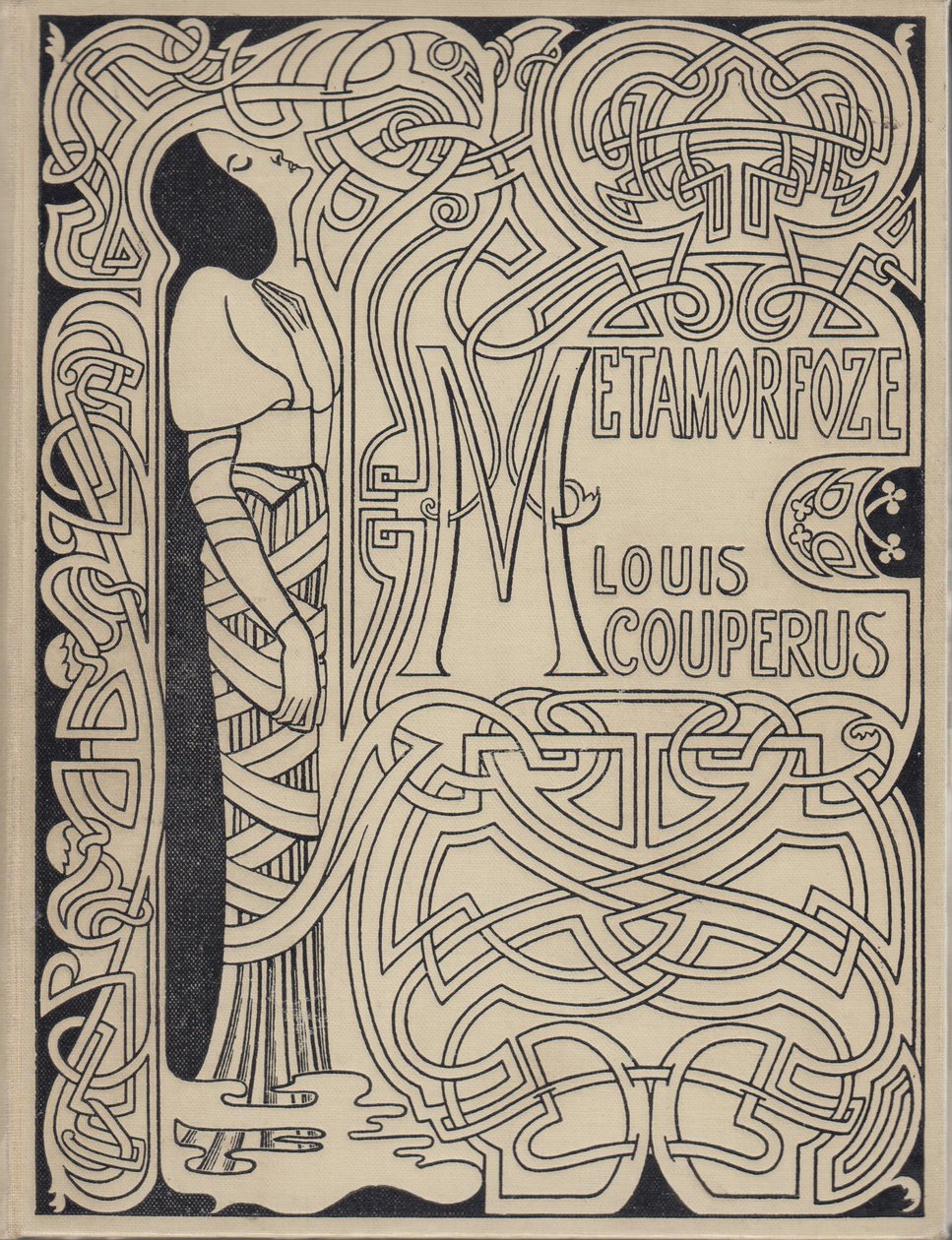 Cover-Design Metamorfoze von Louis Couperus, 1897 von Jan Toorop