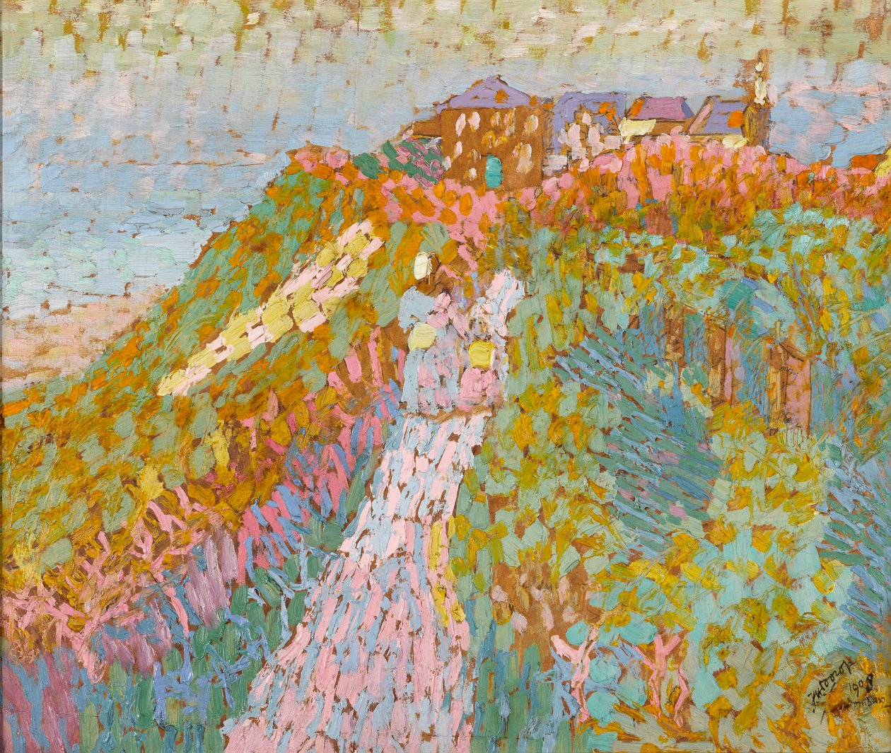 Die Dünen bei Domburg, 1908 von Jan Toorop