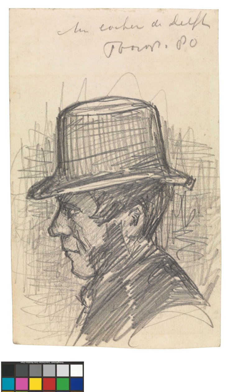Ein Kutscher in Delft von Jan Toorop
