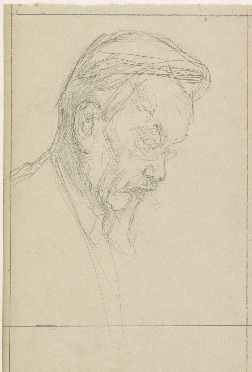Porträt von Cornelis Hofstede de Groot von Jan Veth