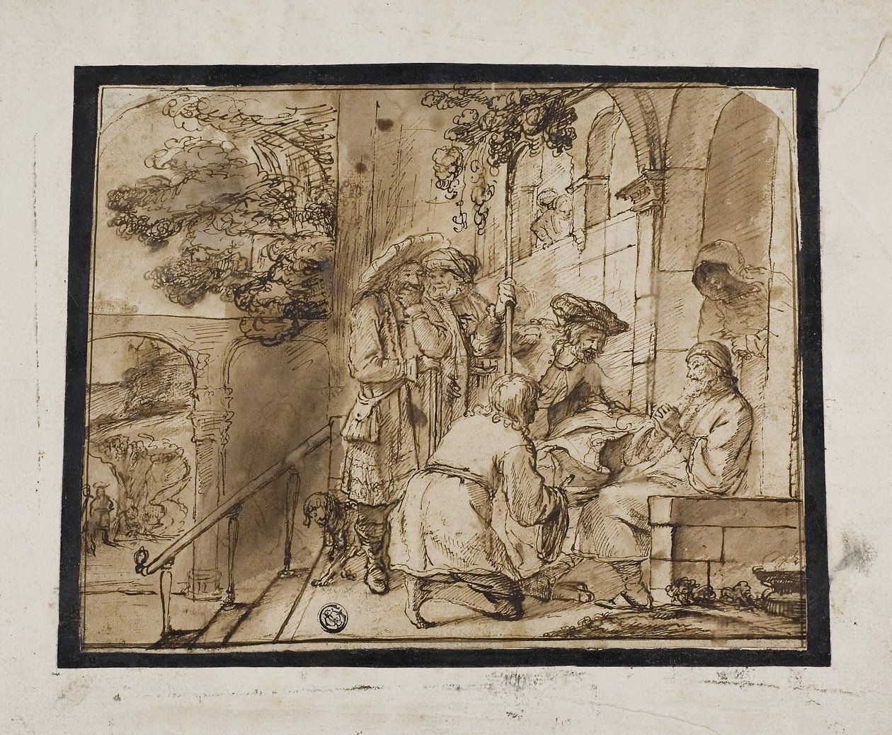 Josephs Brüder zeigen Jakob seinen Mantel, 1640er Jahre von Jan Victors