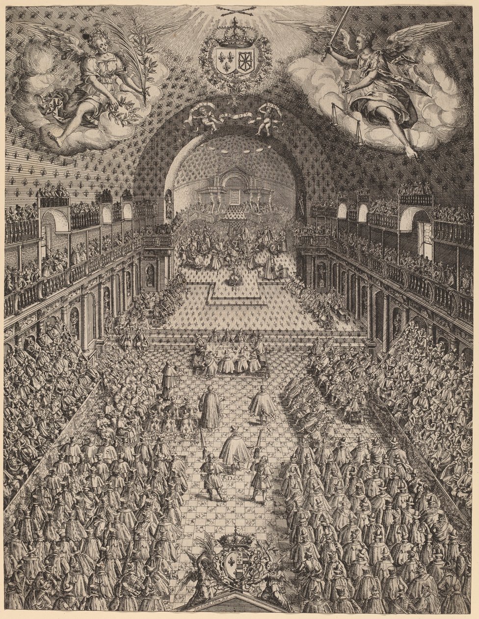 Die Generalstände von Frankreich (Les Etats Generaux de France) von Jan Ziarnko