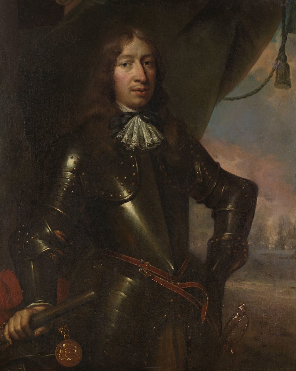 Willem Joseph Baron van Gendt (1625-1672). Vizeadmiral von Jan de Baen (attributed to)