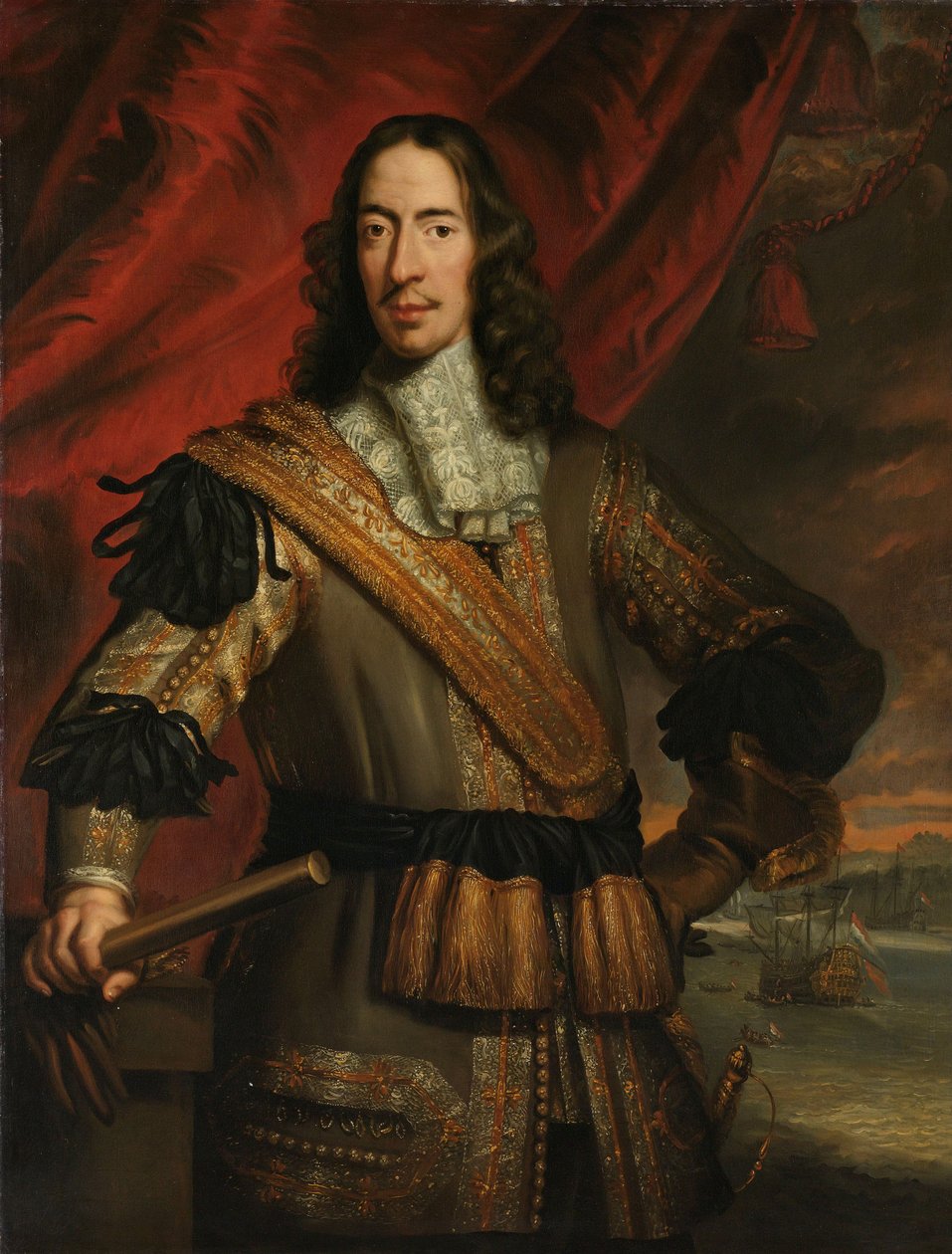 Cornelis de Witt, Bürgermeister von Dordrecht und Leutnant von Putten von Jan de Baen