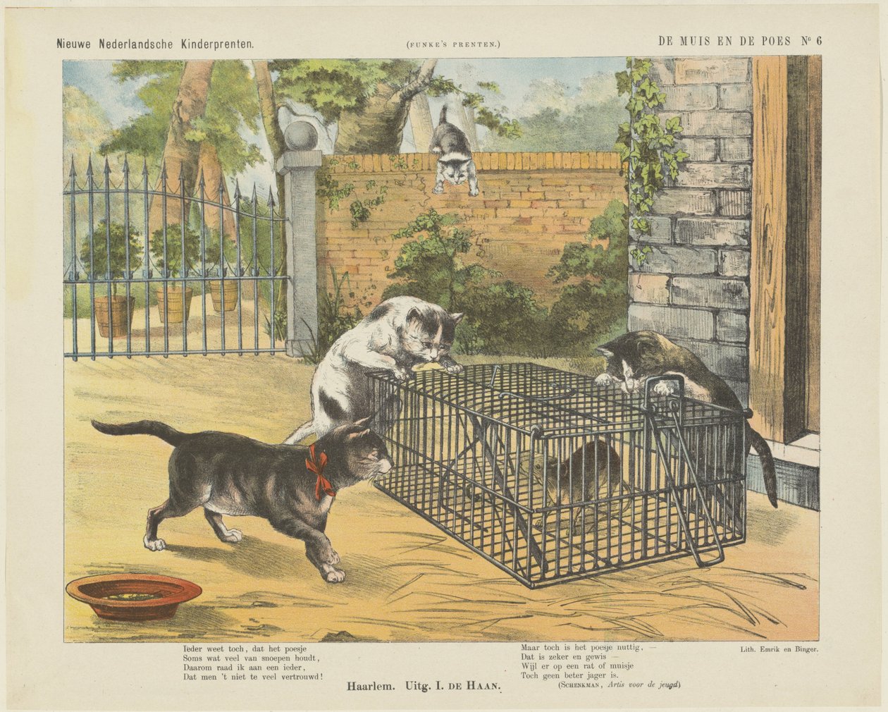 Die Maus und die Katze von Jan de Haan
